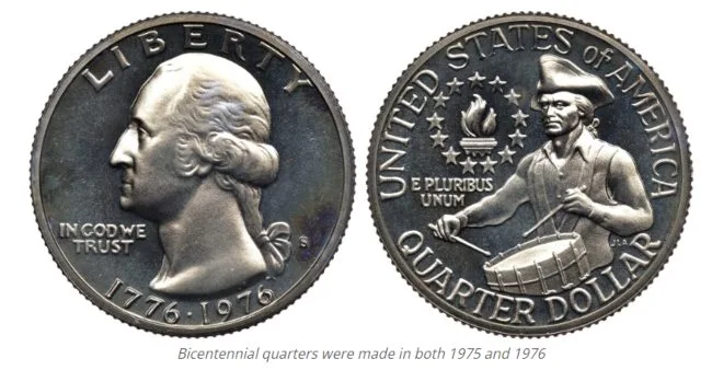 1776 to 1976 quarter dollar