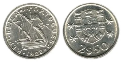 2 50 escudo coin