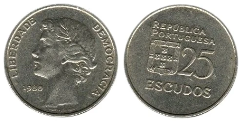 25 escudos portugal