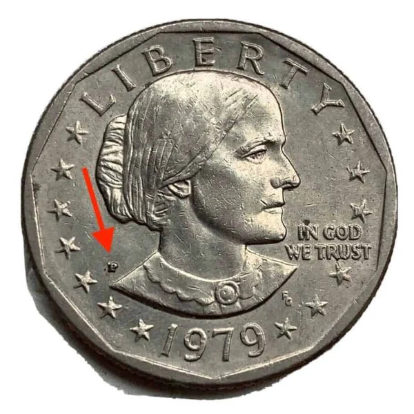 p mark susan dollar coin