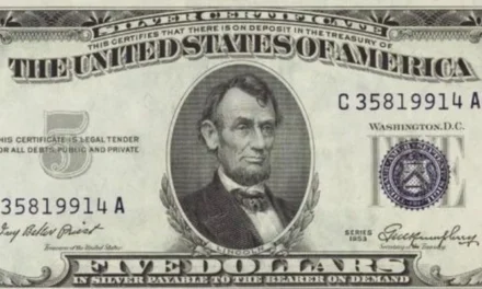1953 Blue Seal $5 Dollar Bill: Price and Info