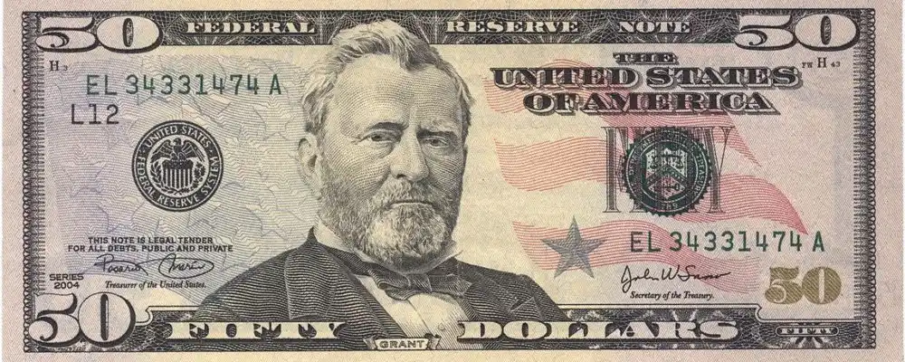 Counterfeit Fake $50 Dollar Bills