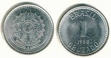 cruzados brazil coins