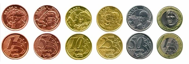 current brazil coins centavos