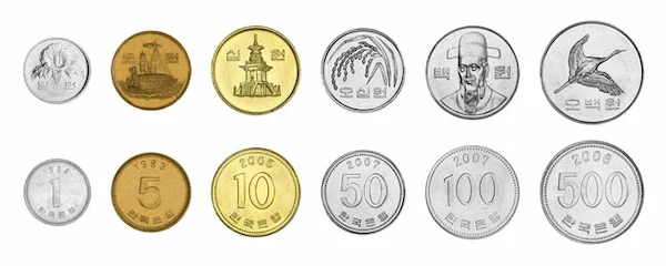 korean coins
