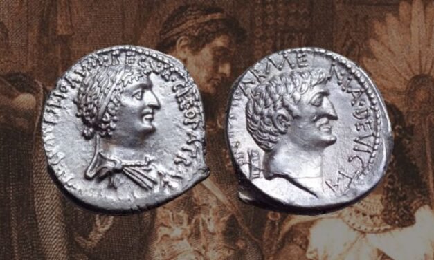 Cleopatra and Mark Antony Denarius: History, design and current worth