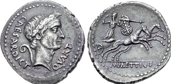denarius julius caesar